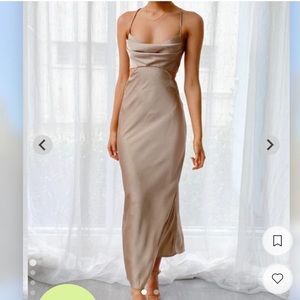 Beginning Boutique Taleah maxi wedding guest dress